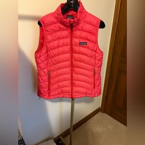 Patagonia Vibrant Pink Quilted Vest